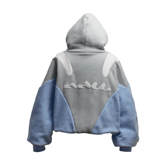 1 SKY JERSEY / FLEECE HOODIE