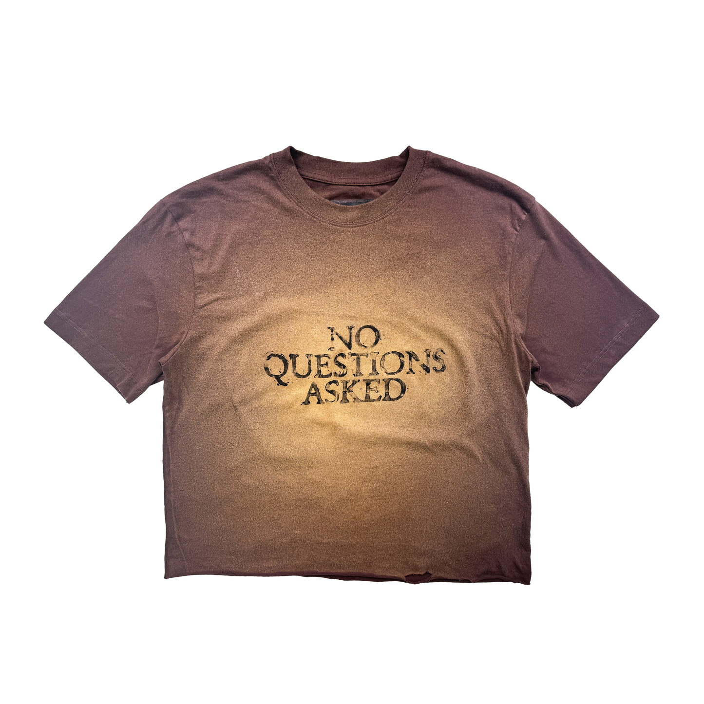 1 NO QUESTIONS BURGUNDY