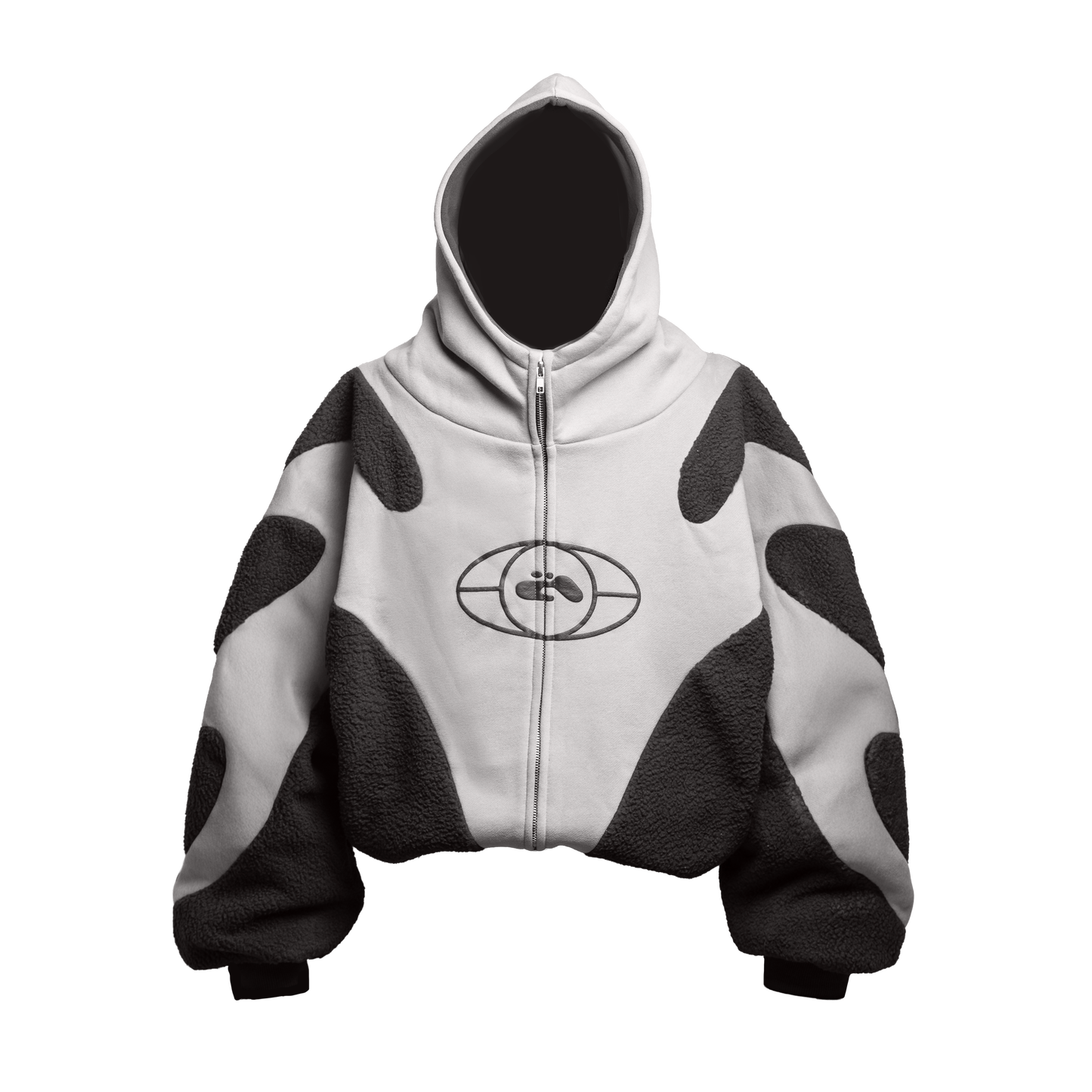 0 WHITE BLACK HOODIE