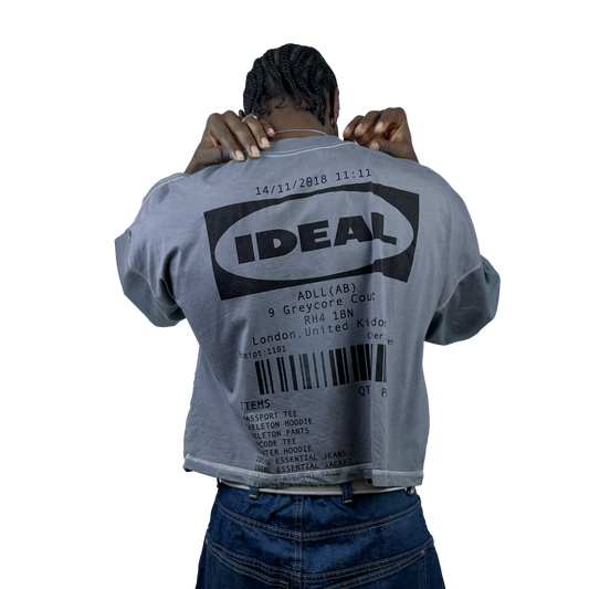 1 IDEAL TEE WASHED GREY