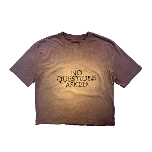 1 NO QUESTIONS BURGUNDY