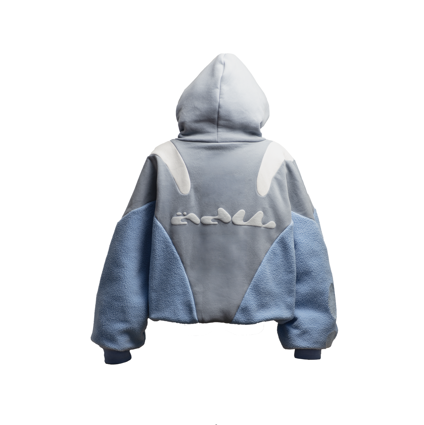 1 SKY BLUE & LIGHT GREY "IDEAL" HOODIE