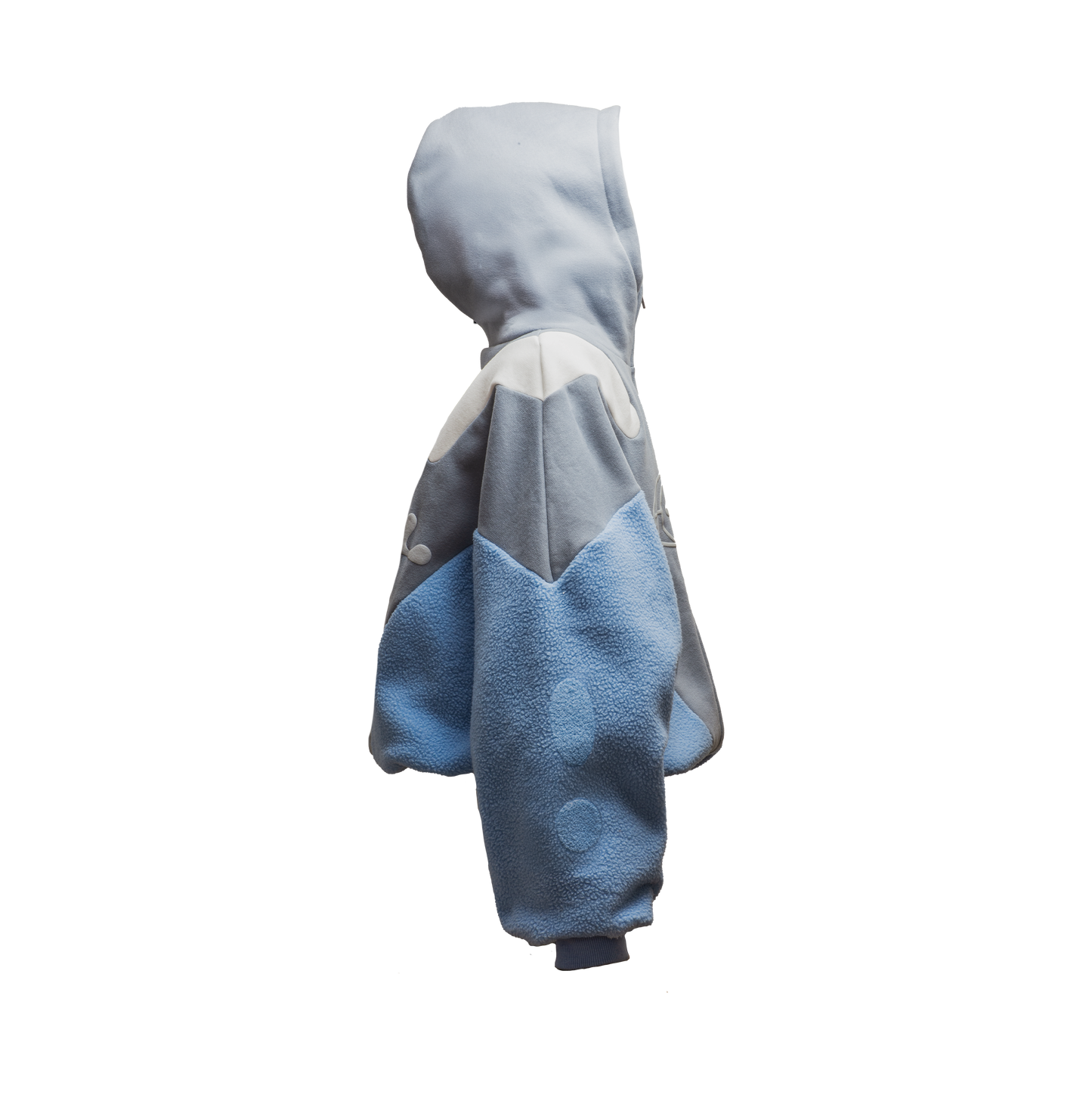 1 SKY BLUE & LIGHT GREY "IDEAL" HOODIE